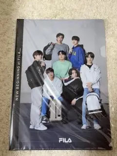 BTS クリアファイルセット FILA