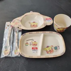 DAISO サンリオ ポムポムプリン 食器セット5点