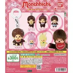 モンチッチめじるしアクセサリー4個セット