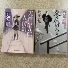 冬かげろう　天神小五郎人情剣　辻堂魁　2冊セット