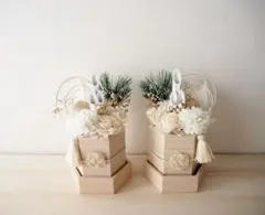 ⌘ お正月飾り⌘ 門松アレンジ 1対2個セット