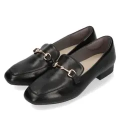 oriental traffic スクエアトゥビットモチーフローファー