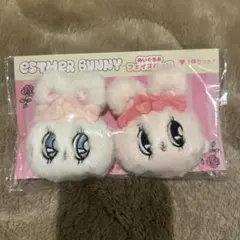 エスターバニー ぬいぐるみフェイスバッジ ESTHER BUNNY