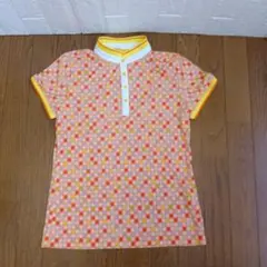 LOUIS CASTEL GOLF　半袖スタンドカラーシャツ　レディース　M