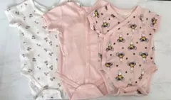 UNIQLO ベビー肌着 ボディスーツ 50〜60cm ミッフィー 3枚セット
