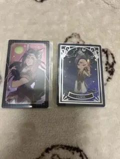 ツイステ ジャミル メタルカード 2枚セット Halloween