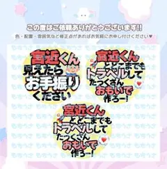 塩。さま専用♡カンペうちわ オーダーページ