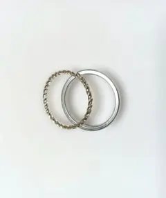 ファションリング2個セット