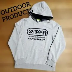 ⭐在庫大処分セール⭐OUTDOOR PRODUCTS パーカー グレー１６０cm