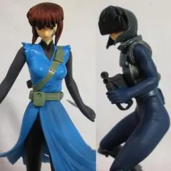 草薙素子 2体 原作ベース 攻殻機動隊 コレクションフィギュア 戦闘服／マントのサムネイル