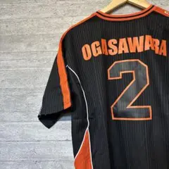 【新品未使用】ジャイアンツ　ユニフォームシャツ　黒×オレンジ　背番号2