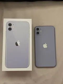 Apple iPhone 11 パープル 128GB 動作確認済み ジャンク品