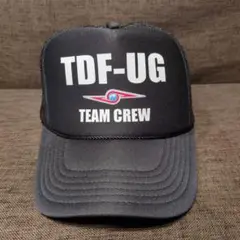 TDF-UG TEAM CREW トラッカーキャップ ブラック