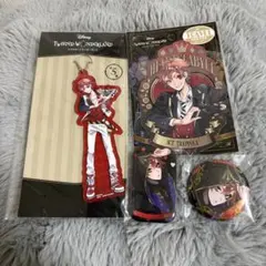 ツイステ 缶バッジ アクリルキーホルダー エース•トラッポラ エース 式典服