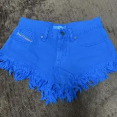 DIESEL フリンジ付きショートパンツ サイズ23