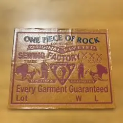 ONE PIECE OF ROCK ワンピースオブロック　革パッチマグネット