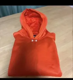 UNDER ARMOUR パーカー オレンジ MDサイズ