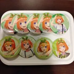 中野四葉缶バッチ9個