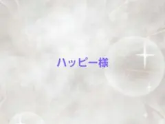 ハッピー様専用ページ