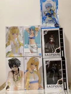ソードアート・オンライン SAO フィギュア まとめ売り 開封済み含む ソードアート・オンライン SAO フィギュア まとめ売り 開封済み含む