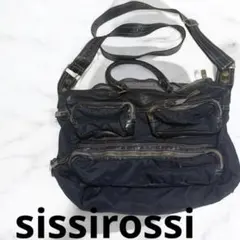 sissi rossi 斜め掛け大ボストン　グレー　数回使用　イタリア製 2025年最新】Sissi Rossiの人気アイテム - メルカリ