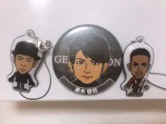 居酒屋えぐざいる ストラップ 缶バッチ