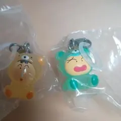 クレヨンしんちゃんめじるしアクセサリー　みんなでくまパジャマ　2種セット