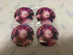 プロセカ グリッター缶バッジ グリ缶 5A 白石杏 4点