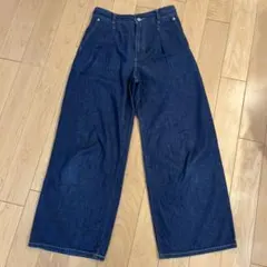 ワイドパンツデニム