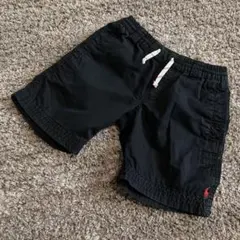 ラルフローレン ハーフパンツ 黒 110