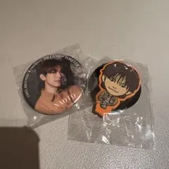 NAOTO クリアチャーム 缶バッジ - メルカリ