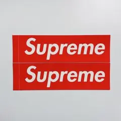supreme ステッカー セット 2枚　まとめ