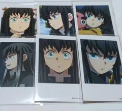 鬼滅の刃 時透無一郎 柱カフェ チェキ風 ブロマイド ノーマル 6枚セット