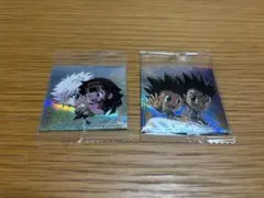 HUNTER×HUNTERウエハース キルア&アルカ　ゴン&ジン