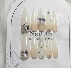 韓国　ギャル　ベイビーブーマー　ロングネイル　スナ系　量産型　y2k ワンホン