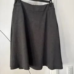 MUJI ジャージーニット Aライン スカート