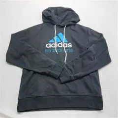 ?アディダス adidas マーシャルアーツ パーカー ブラック系 メンズ M
