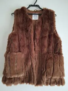 ZARA キッズ ファーベスト160 ブラウン