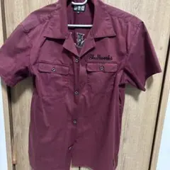 スカルワークスボーリングシャツ