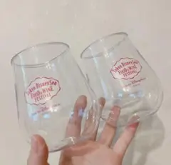 【匿名発送】ディズニーシー フード＆ワインフェスティバル グラス 2個セット