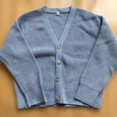 カ*ブ様 UNIQLO カーディガン 140 ブルー