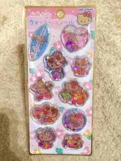 日焼けキティ ウォーターinシール 正規品 カミオジャパン ハローキティ