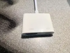 Apple Lightning HDMI変換アダプター ホワイト