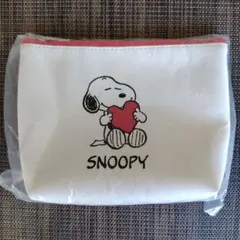 DHC スヌーピー ポーチ＆ミラーセット( ハート)