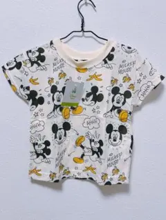 Disney Baby ミッキーマウス 総柄Tシャツ 90cmのサムネイル