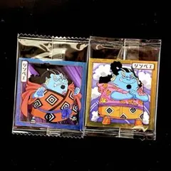 ワンピース 大海賊シールウエハース 14 ジンベエ N 2枚セット