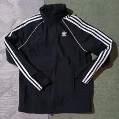 アディダス オリジナルス SST ウインド ブレーカー Sサイズ 黒色×白色