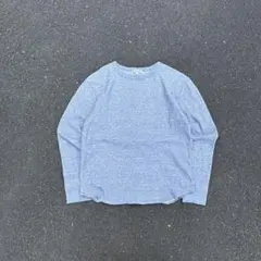 y2k archive 短丈ワッフルサーマルロンT長袖カットソー c-boy