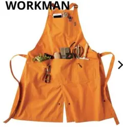 ワークマン　耐久撥水フィールドリップエプロン　キャメル　美品