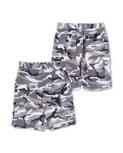 XLARGE × Dickies camo cargo shorts